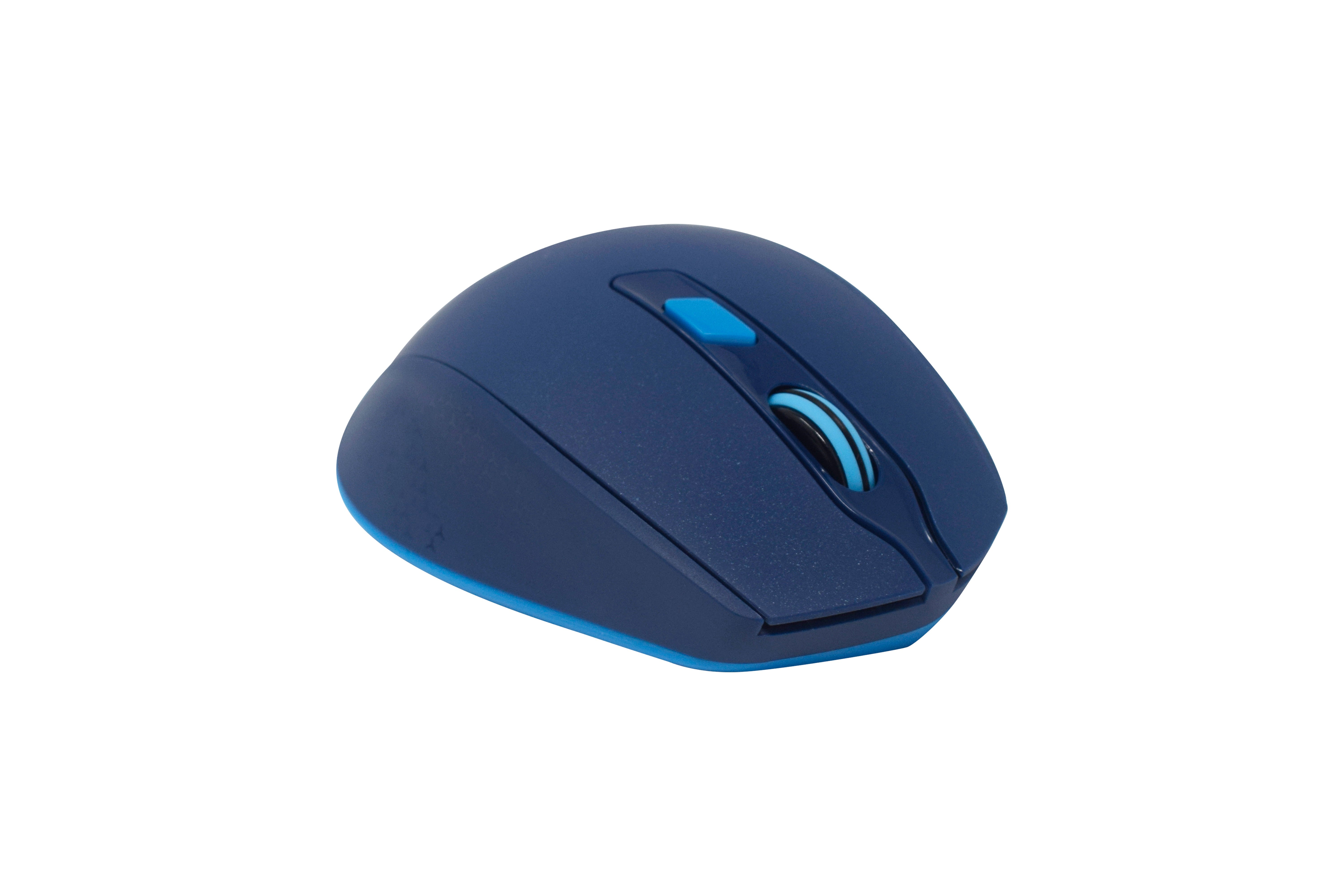 Mouse Naceb Technology NA-0119A - Azul, 6 botones, Inalámbrico, 1200 - 2400 DPI Mouse Naceb Technology NA-0119A - Azul, 6 botones, Inalámbrico, 1200 - 2400 DPI